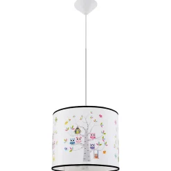 Outlet Sollux Lighting Lampe suspendue en PVC 1 lampes 40x40x82cm Sollux