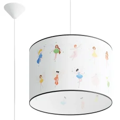 Sollux Lighting Lampe suspendue en PVC 1 lampes 40x40x95cm Sollux