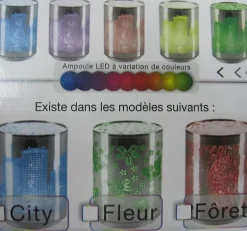 Clearance Outile Lampe veilleuse LED multi-couleur Fôret
