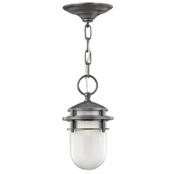 Clearance Elstead Lighting Lanterne à chaîne Reef 1 lumière - Hématite