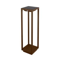 Zafferano Lampe Extérieure|Éclairage Solaire<Lanterne solaire domestique LED à piles 2,2 W, IP54 Corten