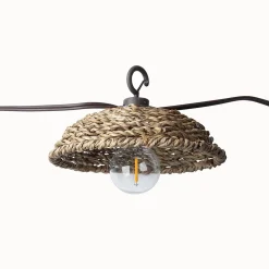 3M France Lampe Extérieure<Lot de 8 abats jours Trinidad pour guirlande solaire - Chromex