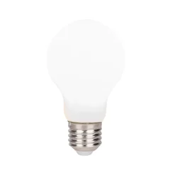 Best Näve Lot de 5 ampoules LED avec douille E14, forme poire 8 watts, en métal et verre, laiteux