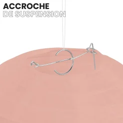 Skylantern Abat-Jour<Lot de 12 Boules Japonaises Pêche 20 cm