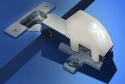 Näve Lot de 4 éclairages LED pour armoires avec capteur