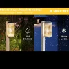 Best Kyf Lot de 8 Eclairages LED 25 lm Solaire à planter Idéal éclairage Allée et chemin