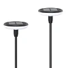 Hot Kyf Lot de 4 Eclairages LED 35 lm Solaire à planter Idéal illumination de composition florale