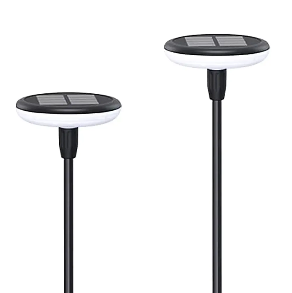 Hot Kyf Lot de 4 Eclairages LED 35 lm Solaire à planter Idéal illumination de composition florale
