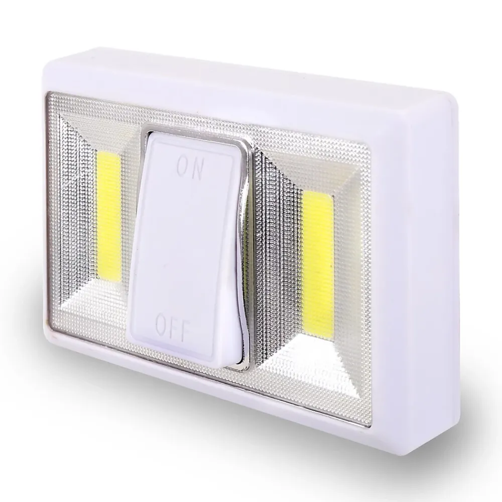 Clearance Velamp LOVING : interrupteur LED à piles (incluses). Blanc