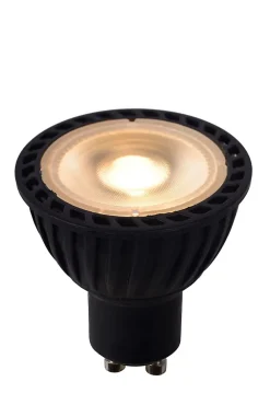 Clearance Lucide MR16 - Ampoule led - 5 cm - LED 3 StepDim - GU10 - 1x5W 2600K/2800K - Noir