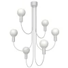 Best Lumicom - AMERICA Plafonnier, 6XE27, max 42W, métal, blanc mat, 60cm