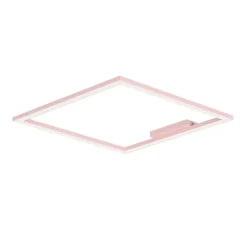 Best Lumicom - FRAME Plafonnier, STRIP LED, 46W/m, 3000K, métal, rose, L60cm