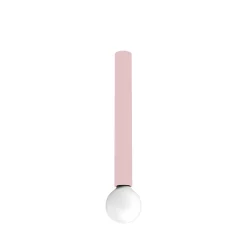 Best Lumicom - PURO Plafonnier, 1X E27, max 42W, métal, rose, D.4cm H.40cm