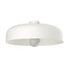 Best Lumicom - TUZZI Plafonnier, 1xE27, max 42W, métal, blanc mat, D.40cm