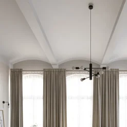 Sollux Lighting Suspension Pour Salon<Lustre en acier 3 lampes 75x75x100cm Sollux