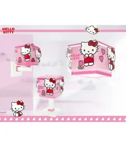 Sale Dalber Lustre et lampe suspension pour enfants Hello Kitty