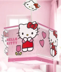 Sale Dalber Lustre et lampe suspension pour enfants Hello Kitty