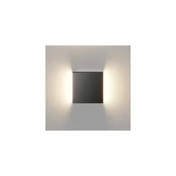 Beneito & Faure Spot Encastrable<Marches - Spot LED encastrable pour marches - 4W, lumière chaude 3000K, 120 - Applique murale carrée blanche