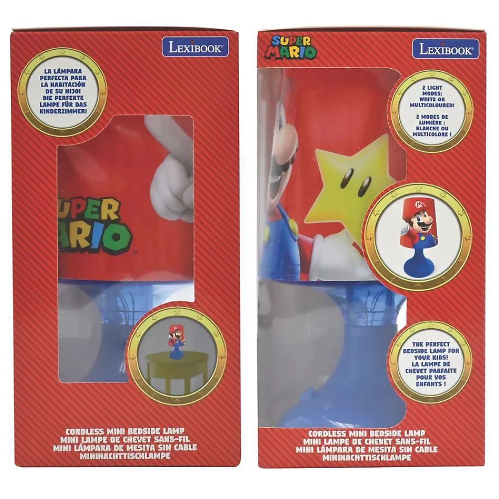 Discount Lexibook Mini lampe de chevet veilleuse sans fil Super Mario