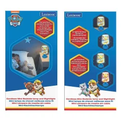Lexibook Veilleuse À Pile<Mini lampe de chevet veilleuse sans fil Pat Patrouille