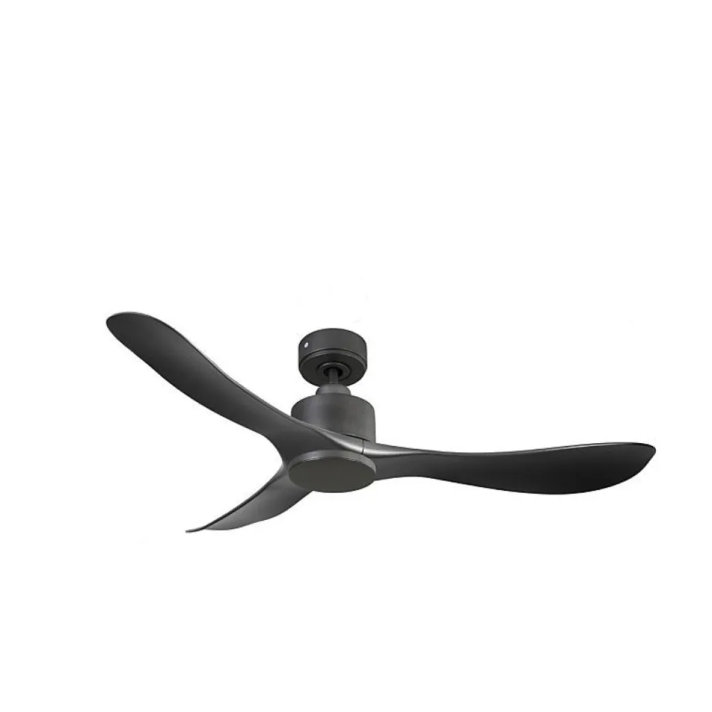 Best Klassfan Modulo de - Ventilateur de plafond DC sans Lumière Noir et gris basalte, thermostat idéal pour 21 à 25 m²