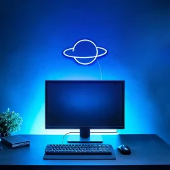 Outlet Seynave Néon LED planète IP20 H.17,5cm 8W