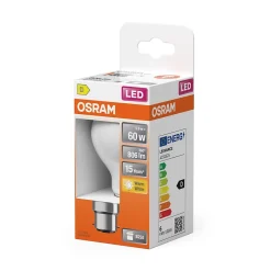 Sale Osram Lampe LED Ampoule étoile forme A 60 filament 5,9 W Mat B22d