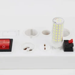 Alpinaluz Ampoule G9<Pack de 6 Ampoules LED G9 Tubulaires 6W 6000K Lumière Froide 220240V AC Efficacité et Durabilité