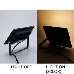 Alpinaluz Projecteur Extérieur<Pack de 5 Projecteur LED Extérieur IP65 Imperméable 50W 4750Lm 3000K Lumière Chaude pour Maison Garage Jardin Terrasse C