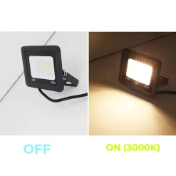Best Alpinaluz Pack de 5 Projecteurs LED Extérieur 20W IP65 Étanche 1900Lm 3000K Blanc Chaud Idéal pour Maison Garage Patio Terrasse e