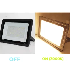 Alpinaluz Projecteur Extérieur<Pack de 5 Projecteurs LED Extérieur 150W Lumière Blanche Chaude 3000K 14250lm IP65 Support Réglable