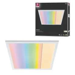 Hot Paulmann Panneau LED Smart Home Zigbee 3.0 Amaris carré 595x595mm 35W 2400lm RGBW+ Blanc gradable