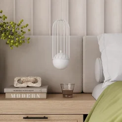Sollux Lighting Suspension Pour Salon<Pendentif en acier 3 lampes 34x34x115cm Sollux