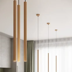 Sollux Lighting Suspension Pour Salon<Pendentif en acier 1 lampes 8x8x120cm Sollux