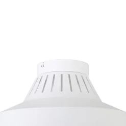 Best GoodHome Plafonnier E27 42W Yarra blanc mat H.15.5 x Ø30 cm
