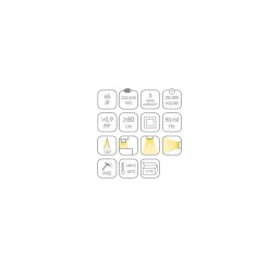 Clearance Beneito & Faure Plafonnier LED rond étanche SELEN IP65 12W 3000K