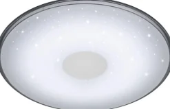 Best Trio Plafonnier Led 21,5W, diam 42,5cm Blanc Effet étoilé 2400 lm - - Shogun