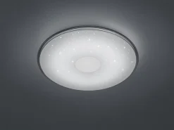 Best Trio Plafonnier Led 21,5W, diam 42,5cm Blanc Effet étoilé 2400 lm - - Shogun