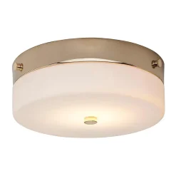 Best Elstead Lighting Plafonnier moyen Tamar 1 lumière - Or poli