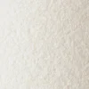 Best Brilliant Plafonnier rond tissu bouclette Teddy blanc Ø35cm IP20 E27 20W