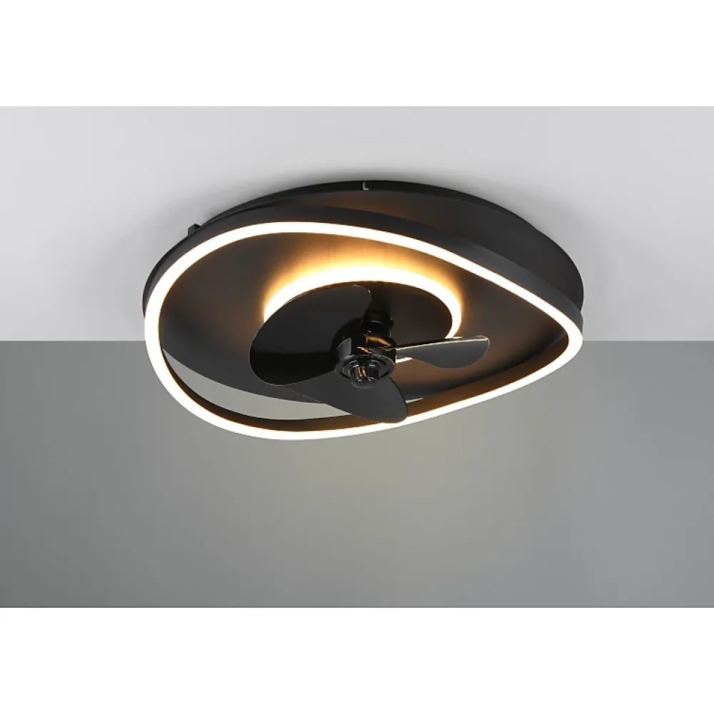 Best Trio Plafonnier ventilateur dimmable CCT - - Sortland