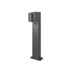 Best Trio Potelet extérieur GU10 max 35W IP44 fonte d'aluminium anthracite - - Roya
