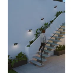 Beneito & Faure Lampe Extérieure|Éclairage Solaire<PROA Spot à énergie solaire noir 4000K Luminaire extérieur Beneito Faure