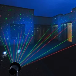 Wi-light Projecteur Extérieur|Éclairage Solaire<Projecteur Laser Rouge/ Vert / Bleu Led Laser200