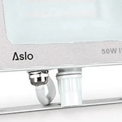 Aslo Projecteur LED spot blanc 20W SMD 1600Lm Blanc chaud 3000K 230V Extérieur/Intérieur IP65 Chantier Travaux