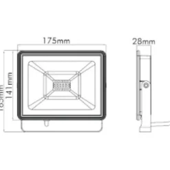 Vito Lighting Projecteur Extérieur|Éclairage Solaire<Projecteur LED 20W IP65 3000K TIGRIS