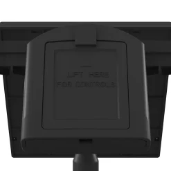 GoodHome Projecteur solaire LED intégré à détection Davern 800lm IP65 noir