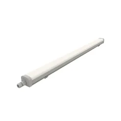 Best Silamp Réglette LED étanche 60cm 15W IP66 120lm/w (Pack de 10) - Blanc Chaud 2300K - 3500K -