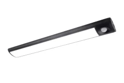 Hot GoodHome Réglette sous meuble Fiennes LED intégrée blanc neutre IP20 120lm 1.9W L.27xl.4,1xH.2cm noir