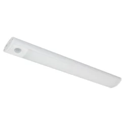 GoodHome Luminaire Pour Dressing<Réglette sous meuble Fiennes LED intégrée blanc neutre IP20 120lm 1.9W L.27xl.4,1xH.2cm blanc